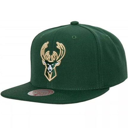 Mitchell & Ness NBA komandinė "Ground 2.0" "Snapback" kepuraitė Milwaukee Bucks HHSS3256-MBUYYPPPGREN