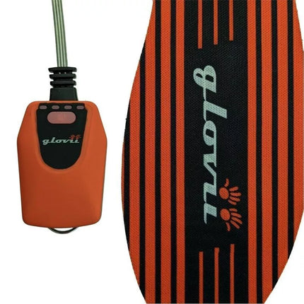 GLOVII HEATED, APP-CONTROLLED SKI INSERTS, BATTERIES INCLUDED WITH GW4U SKI BOOT HOLDER