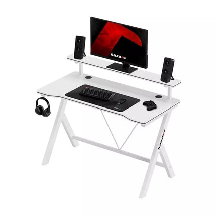 Huzaro Hero 1.9 Baltas žaidimų stalas
