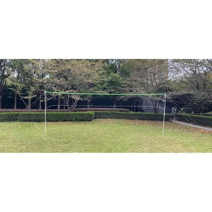 BADMINTON VOLLEYBALL NET POSTS SET 609x220CM