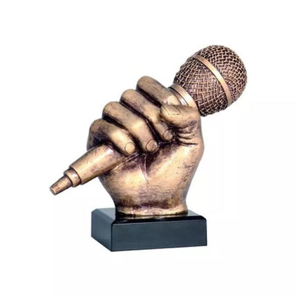 Die-cast figure - microphone RFST2074-14/BR