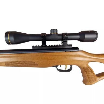 BEEMAN 10620 4.5mm vieno šūvio oro šautuvas su 6x40 do17J optiniu taikikliu (B-10620)
