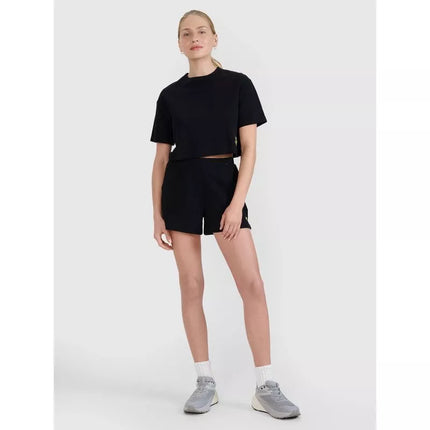 Women's crop top t-shirt 4F 4FWSS25TTSHF1977-20S