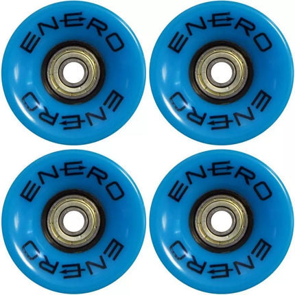 ENERO RIEDLENTĖS RATUKAI 60X45MM MĖLYNI KOMPLEKTAS 4 VNT.