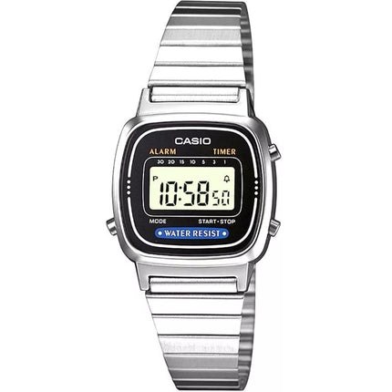 Moteriškas laikrodis CASIO LA670WD-1DF + DĖŽUTĖ