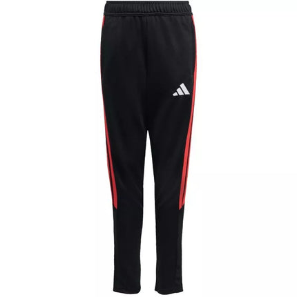 adidas Tiro 26 League vaikiškos kelnės juodos ir raudonos JY9677