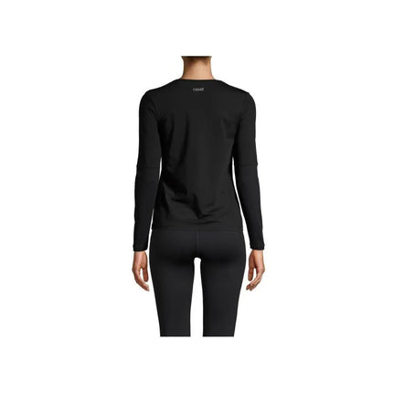 CASALL Essential Mesh Detail Long Sleeve T-shirt black