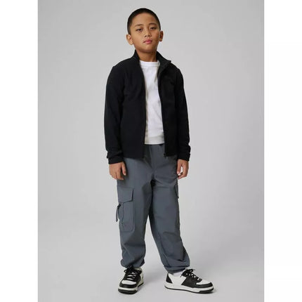 Regular fleece without hood for boys 4F 4FJRSS26TFLEM508-20S