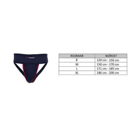 Men's Suspensor Groin Protector - Black -M