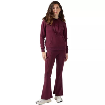 Champion Hooded Sweatshirt Women's Burgundy 118379 RS522