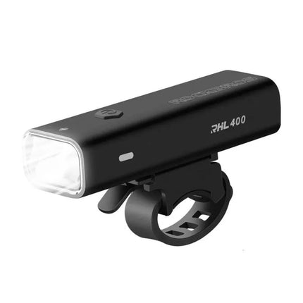 Rockbros 24310006001 Priekinis dviračio žibintas 400 lm + Micro USB laidas - USB-A - Juodas