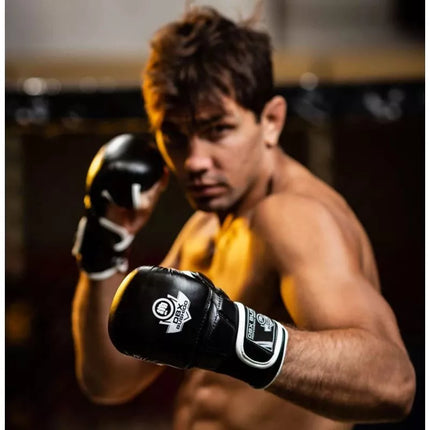 MMA treniruočių pirštinės L - Phantom White - Valor Series