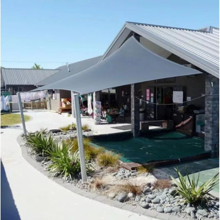 GARDEN SUN SAIL RECTANGULAR 3X2M GRAY