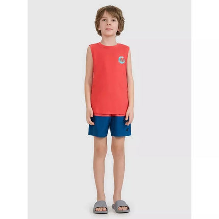 Boys' beach shorts 4F 4FJWSS25UBDSM116-63S