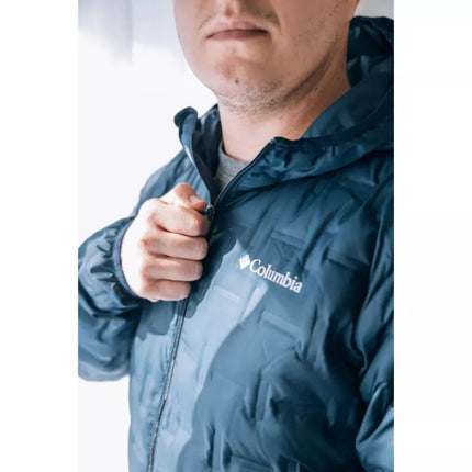 Columbia Delta Ridge II Pūkinė striukė su gobtuvu 2086222464 Tamsiai mėlyna L