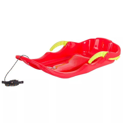PLASTIKINĖ ROGUTĖ SU STABDŽIAIS RACE S RED