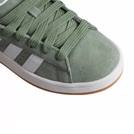 Adidas Campus 00s Silver Green/Cloud White Women's Youth Sports Shoes - JI0283