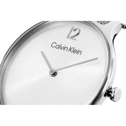 CALVIN KLEIN Timeless Mesh Women's Watch 25200001 + BOX