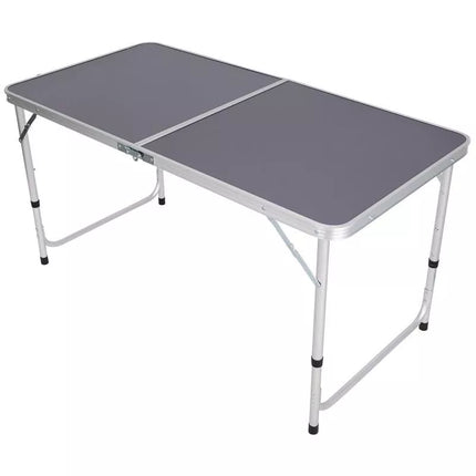 SULANKSTOMAS LAUKO STALAS 120X60X70/62/55CM PILKAS