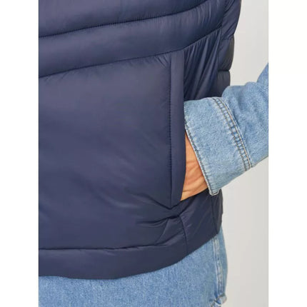 Jack & Jones JJEMULTI BODYWARMER COLLAR NOOS 12258457 NAVY BLAZER/TRUE RED