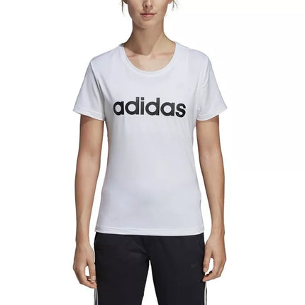 Adidas Moteriški D2M Logotipo Marškinėliai DU2080