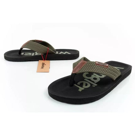 Wrangler men's shoes Zane Flipflop green flip-flops