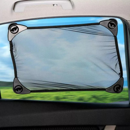 SUN SHADE WITH SUCTION CUPS 34x30CM 1 PCS DUNLOP BLACK