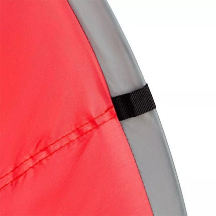 NILS CAMP NC3142 Self-Placing Beach Tent Red-Gray