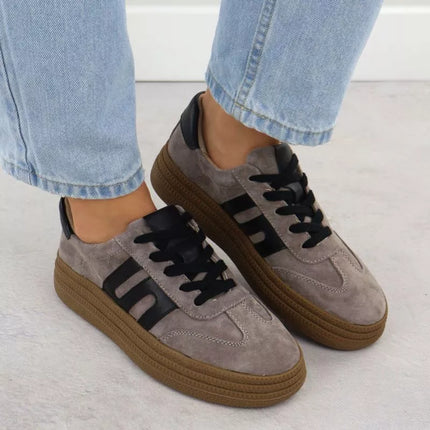 Filippo W DP7114 PAW642 Taupe Suede Žemi Batai