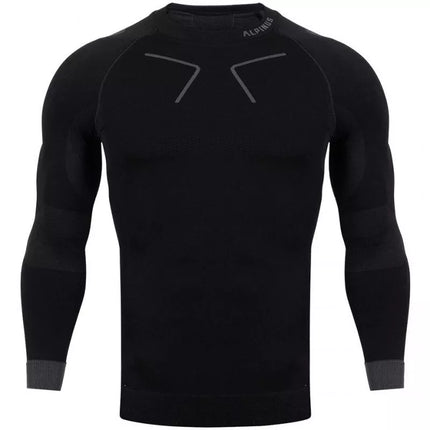 Alpinus Tactical Base Layer Thermoactive Marškinėliai Juoda ir Pilka M GT43219