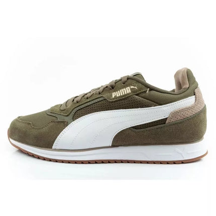 Puma Softride ST Miler vyriški sportbačiai, madingi ir patogūs, alyvuogių spalvos