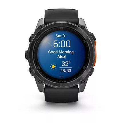 Garmin Fenix 8 51 mm juodas laikrodis