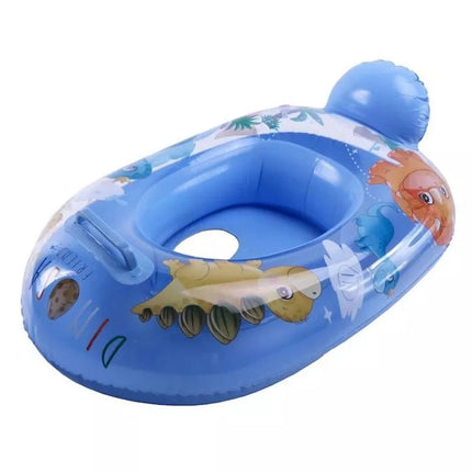 Tropic inflatable swimming ring for children