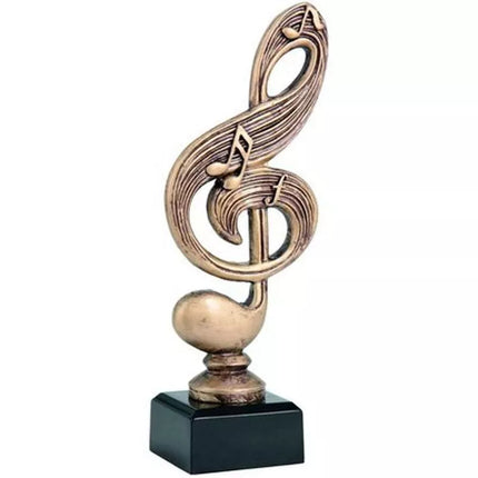Cast figurine - music RTY3859C/BR