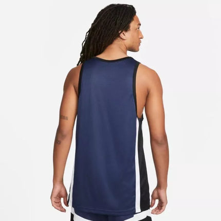 Nike Icon Dri-FIT Basketball Jersey Navy Blue - DV9967-410