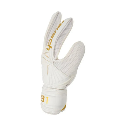 Reusch Attrakt AB1 Solid Junior vartininko pirštinės, baltos spalvos, 5672003 1130