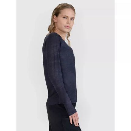 Women's quick-drying cycling longsleeve 4F 4FWSS25TFLOF344-20A