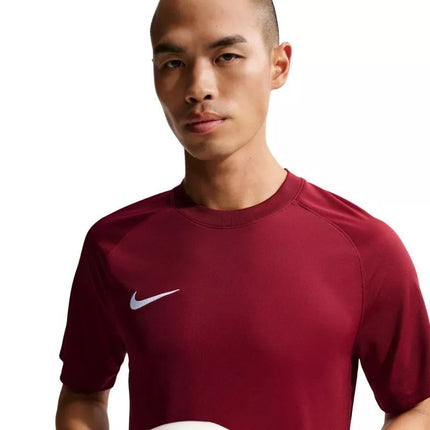 Nike Dri-Fit Park VIII Vyriški marškinėliai Bordo HV8173 677