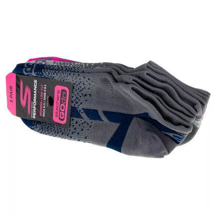 Skechers 3 poros Moteriškos nesiteriuotos žemintos S106751-DKGY Spalvotos 36-40