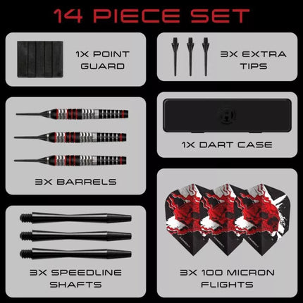 Harrows HEAVY METAL softip darts