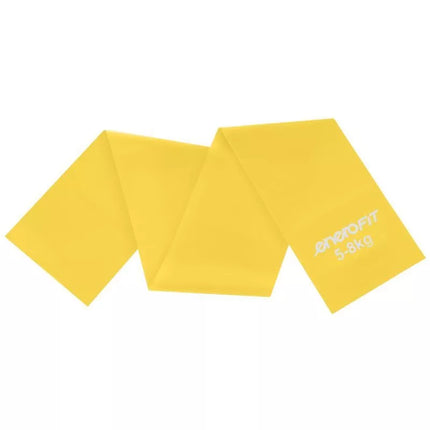 TRAINING TAPE FOR PILATES EXERCISES 2000x150x0.25MM 5-8KG YELLOW