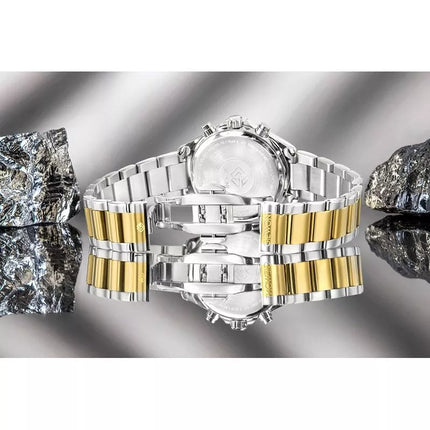 Giewont Sapphire Women's Watch Silver Gold GW3670-B4