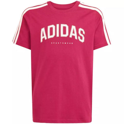 adidas Codes Collegiate Graphic Tee for kids pink KA9764