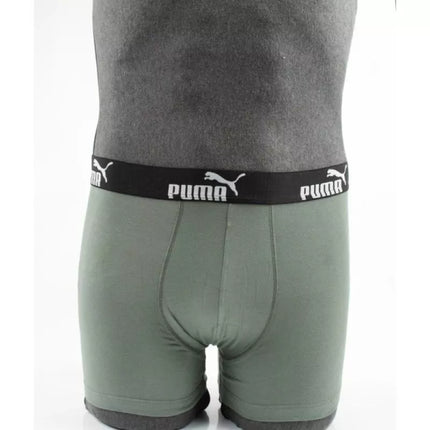 Puma Men's Boxer Briefs 9-Pack Black Gray Khaki Comfortable Cotton