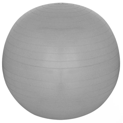 55 cm nesprogstantis sporto kamuolys, pilkas