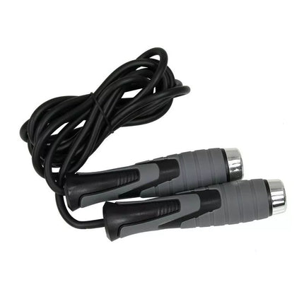 Šokinėjimo virvė su 2 x 100g svoriais BK 256