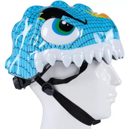 DUNLOP CHILDREN'S ADJUSTABLE CYCLING HELMET SIZE (48-52CM) CROCODILE