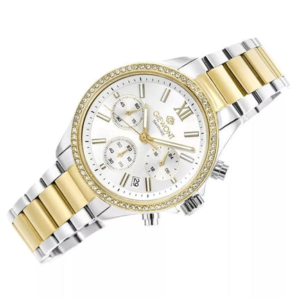 Giewont Sapphire Women's Watch Silver Gold GW3670-B4