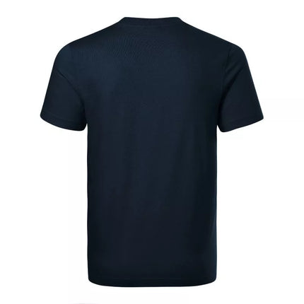 Unisex pagrindiniai marškinėliai (tamsiai mėlyni (prekinio ženklų etiketė))