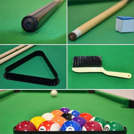 BLACK BILLIARDS TABLE 121x61x79CM ENERO PRO